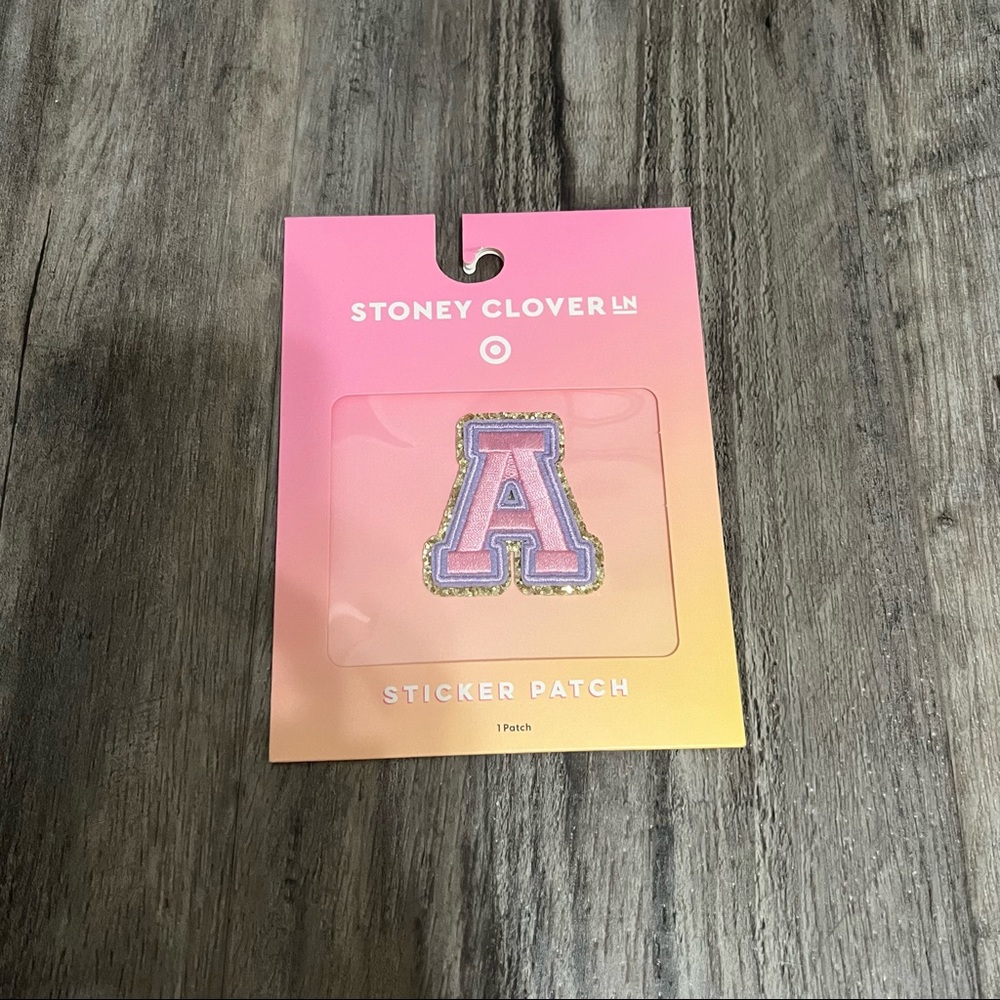 Target x Stoney Clover Lane Letter “A” Patch